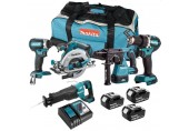 Makita DLX5032T Aku sada 18V DDF484, DTD153, DHS680, DJR187, DHR242, DC18RC, 3 x BL1850B