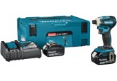 Makita DTD172RTJ Akumulátorový rázový skrutkovač 1/4" Li-ion LXT (2x18V/5,0Ah) Makpac