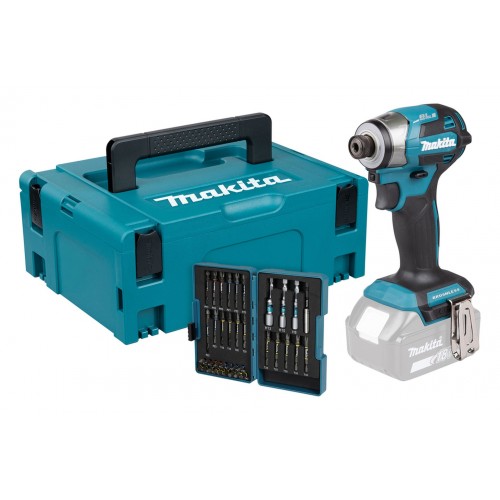 Makita DTD173ZJX2 Akumulátorový rázový skrutkovač 1/4" s prísl. Li-ion LXT 18V bez aku