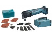 Makita DTM51ZJX2 Aku multifunkčné náradie 18V + sada príslušenstva 39ks, Makpac