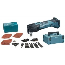 Makita DTM51ZJX2 Aku multifunkčné náradie 18V + sada príslušenstva 39ks, Makpac