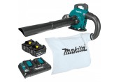Makita DUB363PT2V Aku dúchadlo/vysávač Li-ion LXT 2x5,0Ah 18V