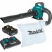 Makita DUB363PT2V Aku dúchadlo/vysávač Li-ion LXT 2x5,0Ah 18V