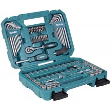 Makita E-15752 Sada bitov a nástrčných kľúčov 1/4", 91 ks v plastovom kufríku