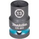 Makita E-16097 Nástrčná hlavica - nástrčný kľúč Impact BLACK - vel.13, 38mm, 1/2"
