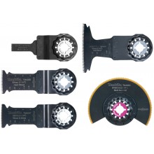 Makita E-29854 Súprava nástrojov pre Multitool Starlock, 5 ks v plastovej krabičke