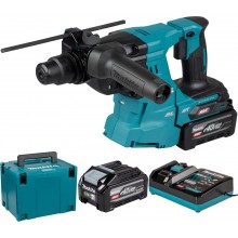 Makita HR011GU201 Aku kombi kladivo SDS-Plus AWS XGT (2×4,0 Ah/40V), Makpac