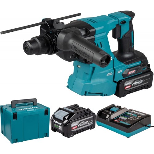Makita HR011GU201 Aku kombi kladivo SDS-Plus AWS XGT (2×4,0 Ah/40V), Makpac Makita HR011GU201 Aku kombi kladivo SDS-Plus AWS XGT (2×4,0 Ah/40V), Makpac