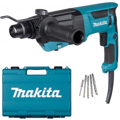 Makita HR2670X3 Kombinované kladivo s príslušenstvom (800W/3,0J)+kufor