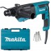 Makita HR2670X3 Kombinované kladivo s príslušenstvom (800W/3,0J)+kufor