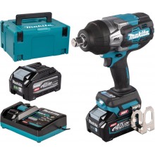 Makita TW001GU201 Akumulátorový rázový uťahovač 3/4" Li-ion XGT 40V/4,0 Ah, Makpac