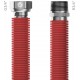 MERABELL Aqua Flexi Hadica R3/4"-G3/4" 30-60cm - 1ks červená M0042