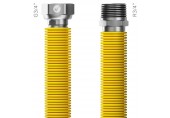 MERABELL Gas Flexi Hadica R3/4"-G3/4" 30-60cm - 1ks žltá M0043