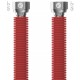 MERABELL Aqua Flexi Hadica G1/2"-G1/2" 30-60cm - 1ks červená M0052