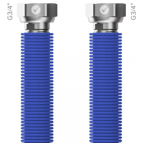 MERABELL Aqua Flexi Hadica G3/4"-G3/4" 30-60cm - 1ks modrá M0053