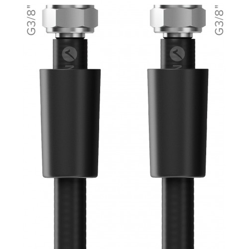 MERABELL Aqua Profi BLACK Hadica toaletná,35cm G3/8"-G3/8"M0078