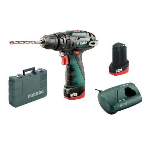 Metabo PowerMaxx SB Basic Akumulátorová príklepová vŕtačka (2x2,0Ah/12V) 600385500