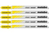 Metabo Plátky pre priamočiare píly, drevo, profesionálne 74 / 2,5 mm (5ks) 6236623634000