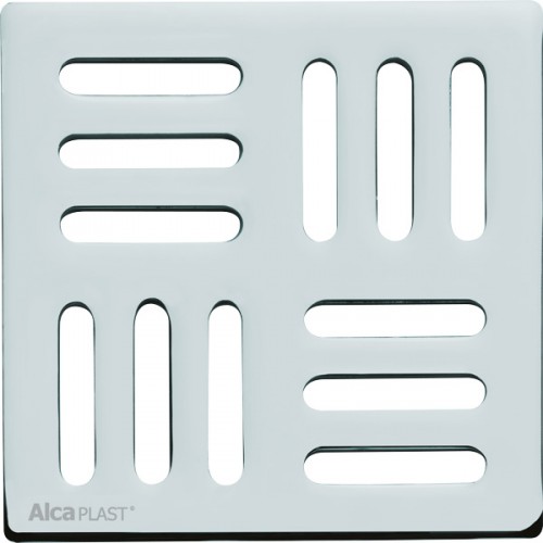 ALCAPLAST Mriežka 102 × 102 nerez MPV004 ALCAPLAST Mriežka 102 × 102 nerez MPV004