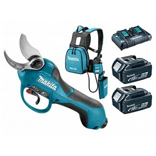 Makita DUP361PT2 Aku nožnice na vinič Li-ion (2x 5,0 Ah/18V)