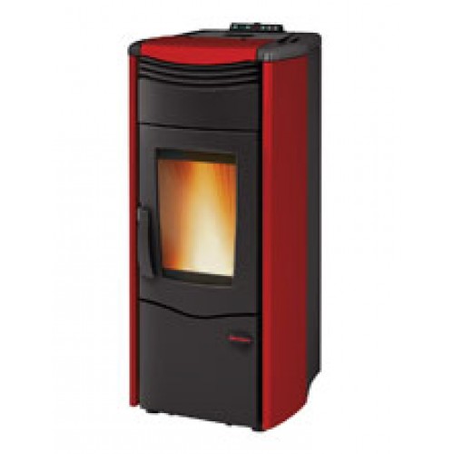 MELINDRA Idro Steel krbové kachle bordo