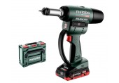 Metabo NMP 18 LTX BL M10 Aku nitovacia pištoľ 2x4.0 Ah, MetaBOX 601788800