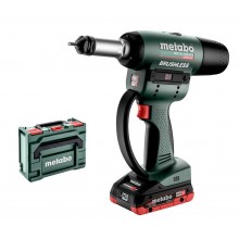 Metabo NMP 18 LTX BL M10 Aku nitovacia pištoľ 2x4.0 Ah, MetaBOX 601788800