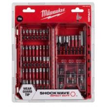 Milwaukee Shockwave Impact duty Sada skrutkovacích bitov 75 - dielna 4932492008