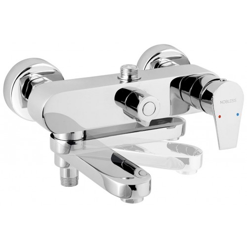 NOVASERVIS Nobless Vision X vaňová nástenná batéria 150 mm 42023/1,0 NOVASERVIS Nobless Vision X vaňová nástenná batéria 150 mm 42023/1,0