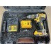 BAZÁR DeWALT DCD790D2 Aku bezuhlíková vŕtačka 13mm (2x2,0Ah/18V) kufor Tstak PO SERVISE!!