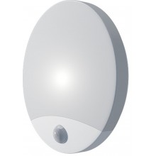 PANLUX OLGA S LED prisadené stropné a nástenné kruhové svietidlo so senzorom15W PN32300007