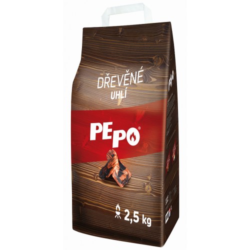 PE-PO drevené uhlie 2,5 kg, 1068911 PE-PO drevené uhlie 2,5 kg, 1068911