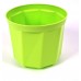 PLASTKON Dekoratívny kvetináč Rosa 10 cm hráškovo zelená