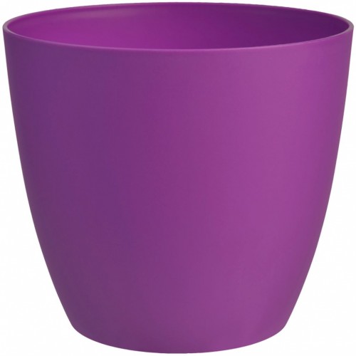 PLASTKON Dekoratívní kvetináč Ella matný 25 cm fuksie