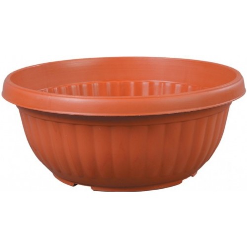 PLASTKON Žardiniéra Harmonie 25 cm terakota