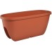 PLASTKON Balkónový kvetináč Balconia OVI na zábradlie 60 cm terakota