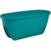 PLASTKON Balkónový kvetináč Balconia OVI na zábradlie 60 cm tyrkys