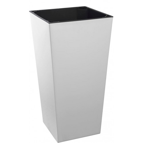 PLASTKON In- & Outdoor kvetináč Elise mat 30 cm biela