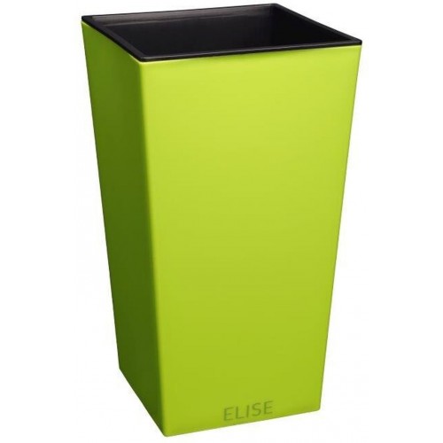 PLASTKON In- & Outdoor kvetináč Elise lesk 15 cm hráškovo zelená