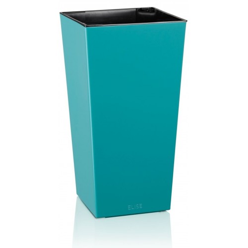 PLASTKON In- & Outdoor kvetináč Elise lesk 30 cm tyrkys
