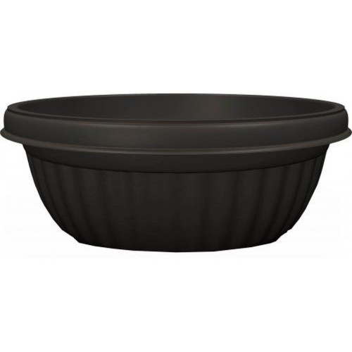 PLASTKON Žardiniéra Harmonie 14 cm antracit