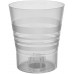 PLASTKON Dekoratívne kvetináč Orchid 13 cm transparentná biela