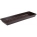 PLASTKON Miska Extra Flor 40 cm hnedá