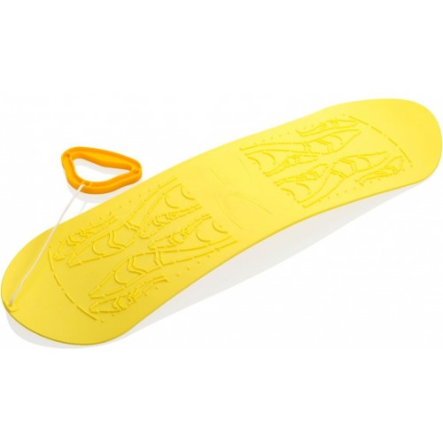 PLASTKON Snowboard skyboardov žltá PLASTKON Snowboard skyboardov žltá
