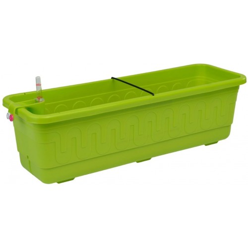 PLASTKON Samozavlažovací truhlík Smart Systém Fantazie 40 cm hráškovo zelená