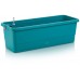 PLASTKON Samozavlažovací truhlík Smart Systém Gardenie 80 cm tyrkys