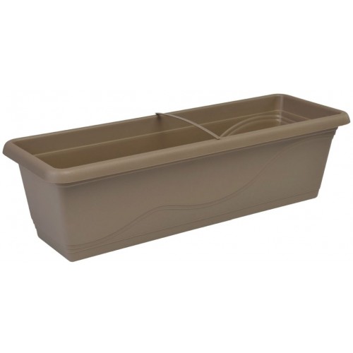 PLASTKON Truhlík Extra Flor 80 cm taupe PLASTKON Truhlík Extra Flor 80 cm taupe