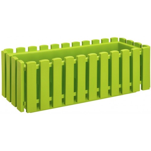 PLASTKON Truhlík FENCY 50 cm hráškovo zelená PLASTKON Truhlík FENCY 50 cm hráškovo zelená