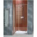 RONAL PL Pur Light jednokrídl. dvere+pevná stena, 75-120cm, vpravo,aluchr./číre PLDSM15007