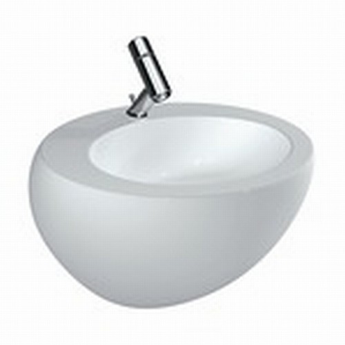LAUFEN IL BAGNO ALESSI ONE Umývadlo 60x52, 5 s otvorom, WG 8.1097.2.797.104.1 LAUFEN IL BAGNO ALESSI ONE Umývadlo 60x52, 5 s otvorom, WG 8.1097.2.797.104.1